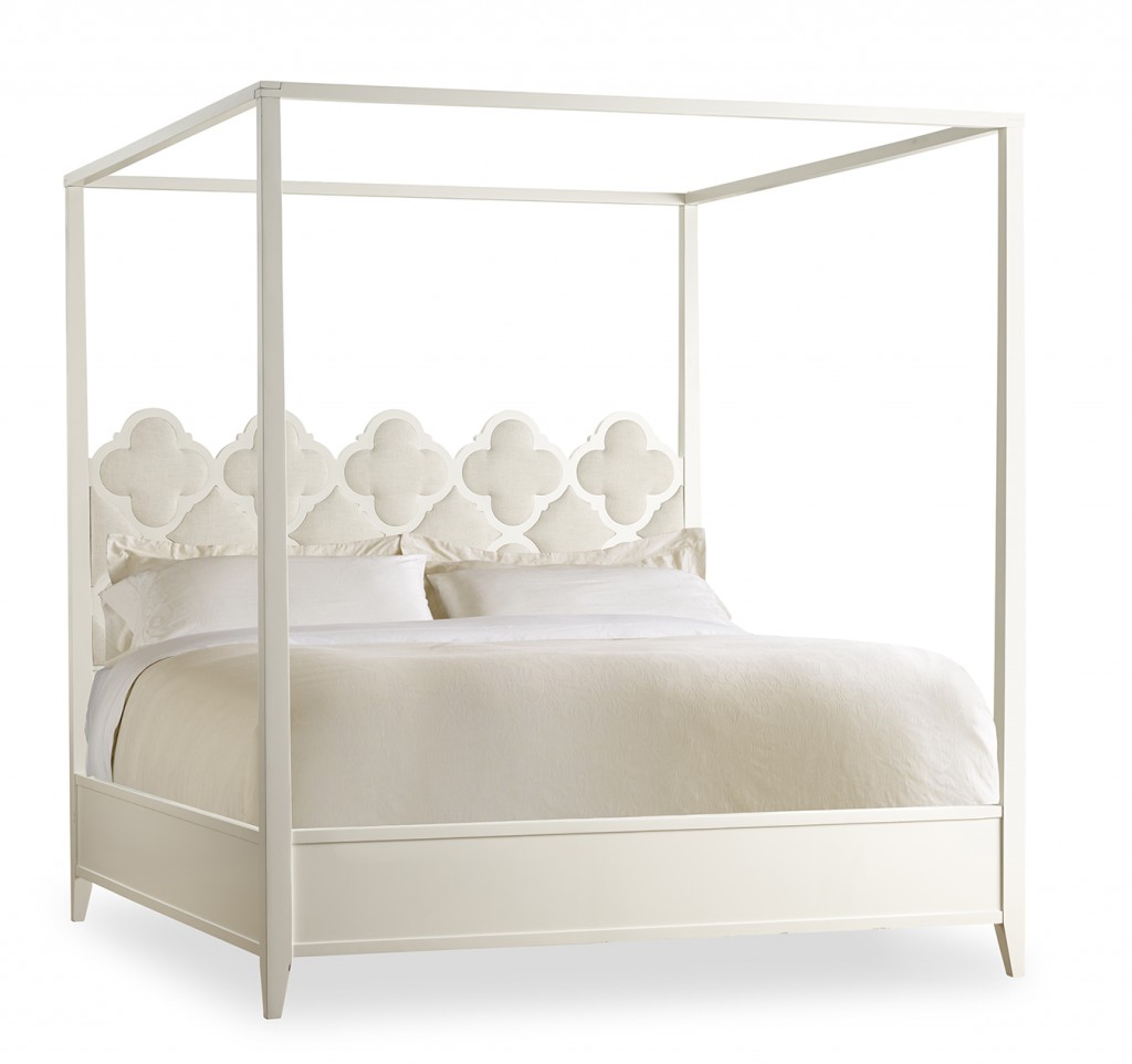 Quatrefoil Canopy Bed