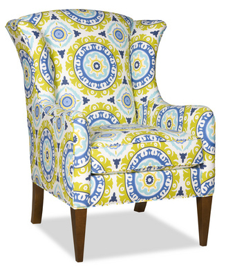 Micah wing chair from Sam Moore Furniture