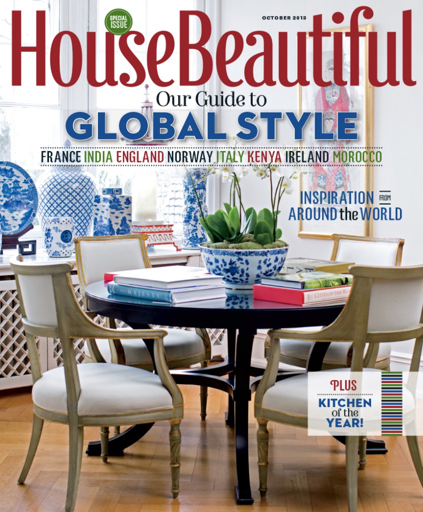 Global Style is the star of House Beautiful’s October issue