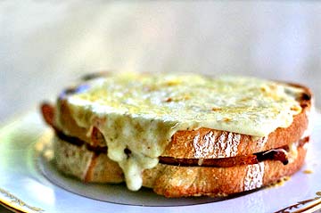 A croque monsier makes lunch an occasion