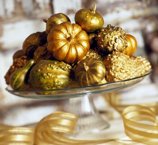 Today’s pumpkin décor is more sophisticated, elegant