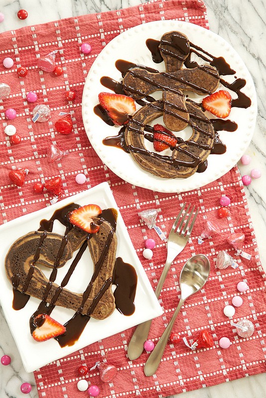 Chocolate Pancake Love Letters from Apron Strings